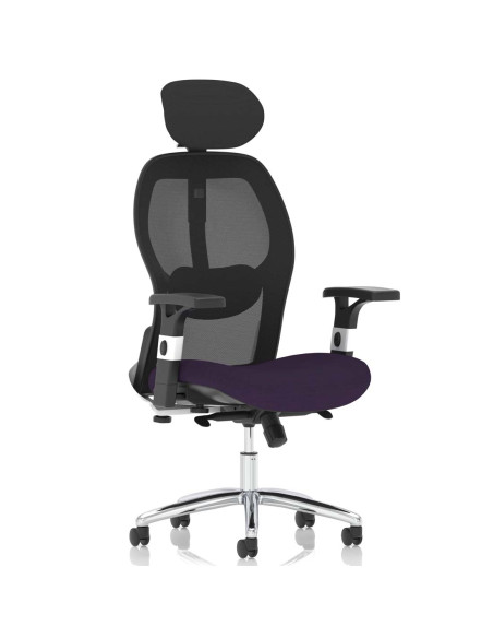 Sanderson II High Mesh Back Office Chair, Tansy Purple KCUP1362 - pic 50909 | FastDaddyshop
