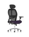 Sanderson II High Mesh Back Office Chair, Tansy Purple KCUP1362