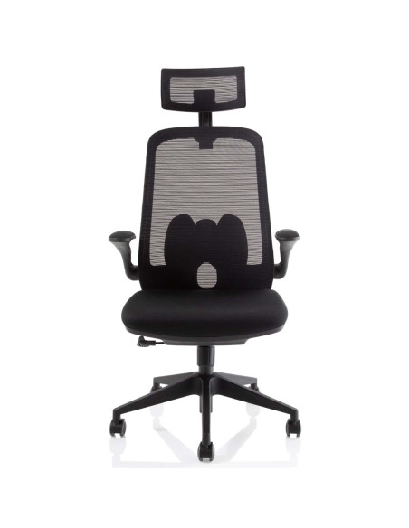 Sigma Executive Mesh Office Chair With Folding Arms Ginseng Chilli KCUP2025 - pic 50942 | FastDaddyshop