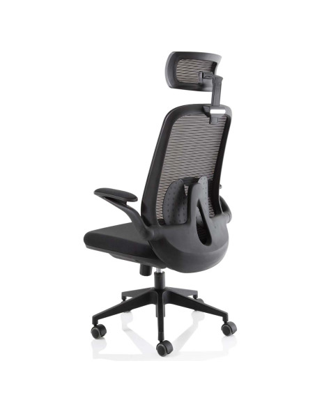 Sigma Executive Mesh Office Chair With Folding Arms Ginseng Chilli KCUP2025 - pic 50945 | FastDaddyshop