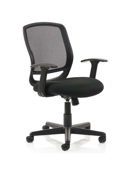 Mave Medium Mesh Back Office Desk Chair With Arms Black EX000193 - pic 51028 | FastDaddyshop