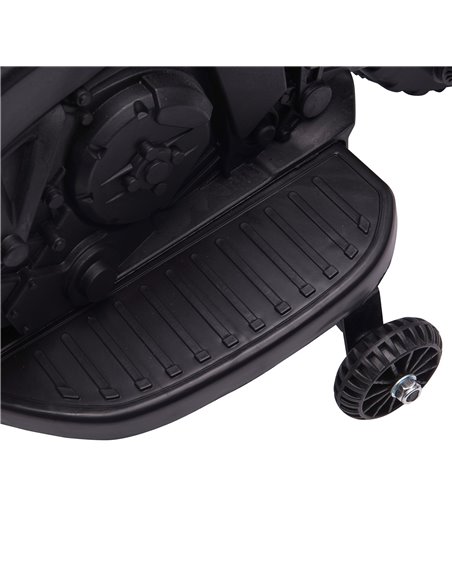 HOMCOM Kids Electric Pedal Motorcycle Ride-On Toy Battery Powered Rechargeable 6V Realistic Sounds 3 km/h Max Speed for Girls Bo - pic 5105 | FastDaddyshop
