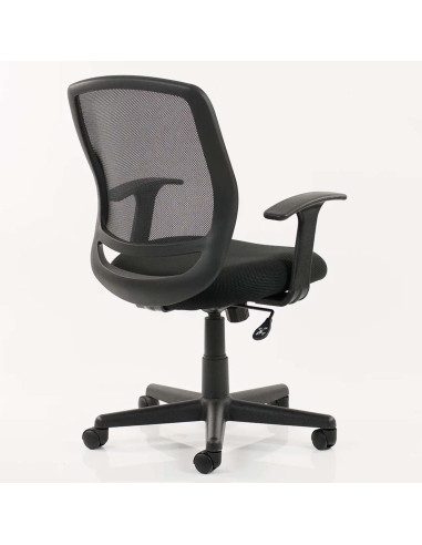 Mave Medium Mesh Back Office Desk Chair With Arms Senna Yellow KCUP1268