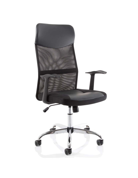 Vegalite Executive Mesh Office Chair With Arms Black EX000166 - pic 51082 | FastDaddyshop