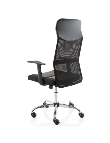 Vegalite Executive Mesh Office Chair With Arms Black EX000166 - pic 51086 | FastDaddyshop