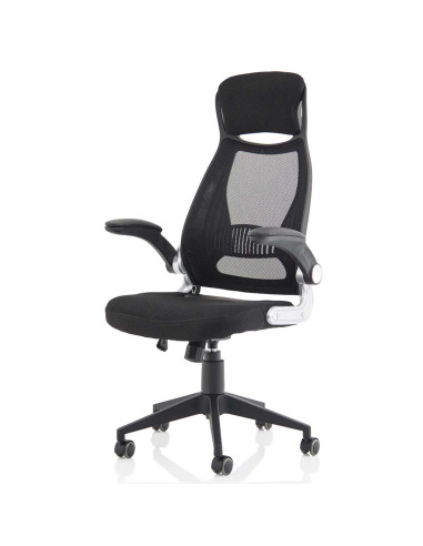 Saturn High Back Executive Home Office Chair With Arms Black EX000241