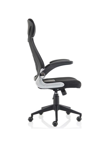 Saturn High Back Executive Home Office Chair With Arms Black EX000241 - pic 51097 | FastDaddyshop