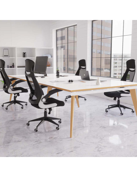 Saturn High Back Executive Home Office Chair With Arms Black EX000241 - pic 51099 | FastDaddyshop