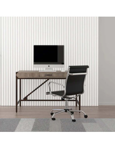 Nola Medium Back Soft Bonded Leather Executive Office Chair White OP000257 2