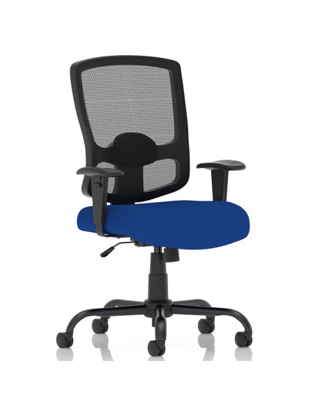 Portland HD High Back Heavy Duty (205 kg) Home Office Chair Stevia Blue KCUP0459 - pic 51177 | FastDaddyshop