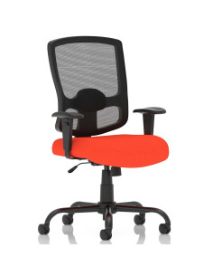 Portland HD High Back Heavy Duty (205 kg) Office Chair Tabasco Orange KCUP0460
