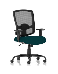 Portland HD High Back Heavy Duty (205 kg) Home Office Chair Maringa Teal KCUP0463