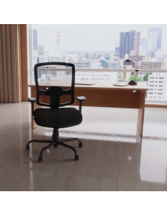 Portland HD High Back Heavy Duty (205 kg) Home Office Chair Black OP000106 2