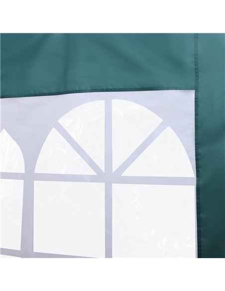 Outsunny 3m Gazebo with Versatile Exchangeable Side Panel, Perfect for Outdoor Events and Gatherings, Green 01-0209 - pic 51397 | FastDaddyshop