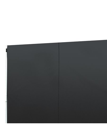 Outsunny 3m Gazebo Exchangeable Side Panels Wall-Black 01-0210 - pic 51415 | FastDaddyshop