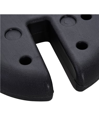 Outsunny Gazebo Tent Sand Leg Weights, Sand Fillable Set of 4 PCs, Marquee Party Tent Canopy Accessory 84C-085