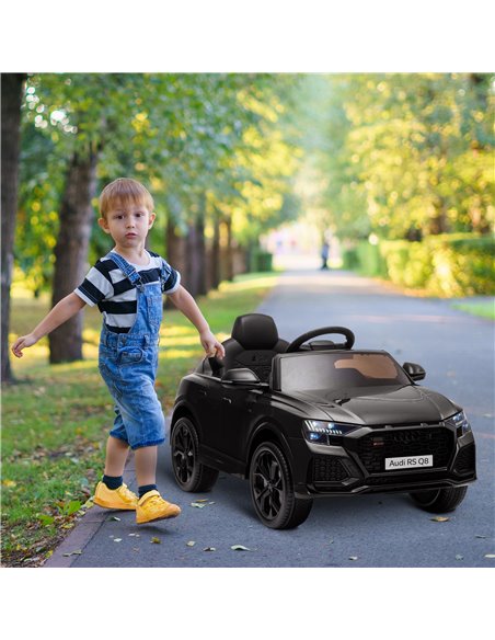 HOMCOM Compatible 6V Battery-powered Kids Electric Ride On Car Audi RS Q8 Toy with Parental Remote Control Music Lights USB MP3  - pic 5154 | FastDaddyshop