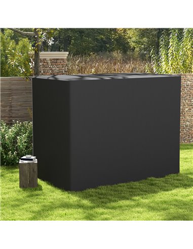 Outsunny 3-Seat Outdoor Garden Swing Chair Protective Cover, Dark Grey 84B-577V00CG
