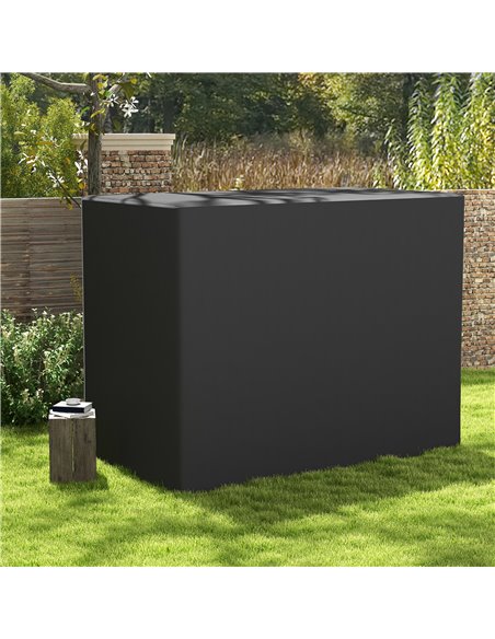 Outsunny 3-Seat Outdoor Garden Swing Chair Protective Cover, Dark Grey 84B-577V00CG - pic 51571 | FastDaddyshop