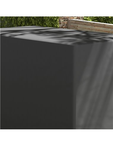 Outsunny 3-Seat Outdoor Garden Swing Chair Protective Cover Water UV Resistant, 240L x 133Wcm, Dark Grey 84B-577V00CG