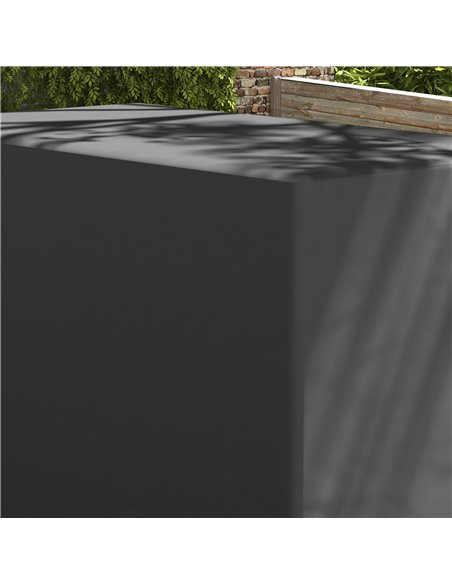Outsunny 3-Seat Outdoor Garden Swing Chair Protective Cover Water UV Resistant, 240L x 133Wcm, Dark Grey 84B-577V00CG - pic 51578 | FastDaddyshop