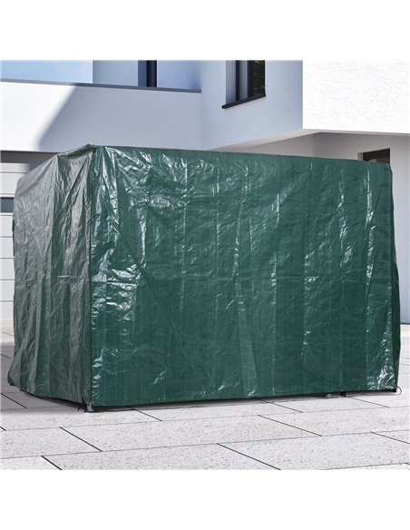 Outsunny Large Patio Swing Chair Cover Outdoor Garden Furniture Protector Wind UV 84B-265 - pic 51580 | FastDaddyshop