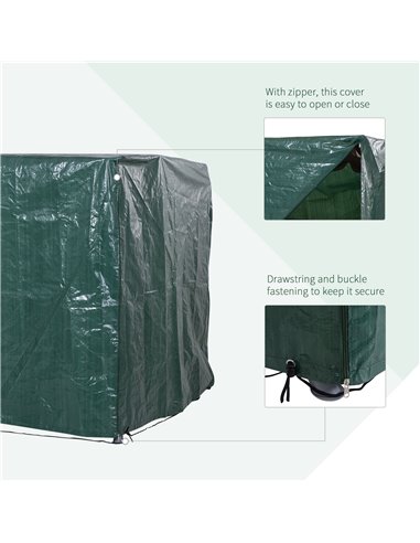 Outsunny Large Patio Swing Chair Cover Outdoor Garden Furniture Protector Wind UV 84B-265