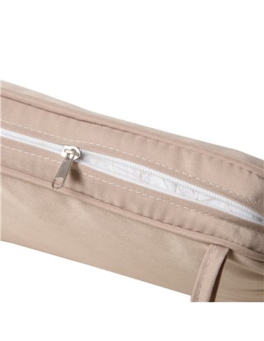 Outsunny Replacement Cushion for 2-Seater Swing Chair, Comfortable Polyester Padding, Beige 84B-387BG