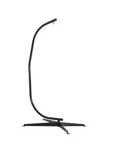 Outsunny Hanging Hammock Stand Swing Chair Stand, Black 84A-175