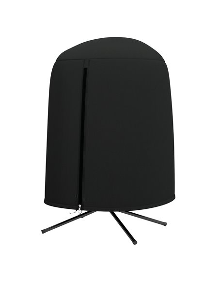 Outsunny Hanging Egg Chair Cover, Single Swing Chair Cover, Black 84A-334V00BK - pic 51750 | FastDaddyshop