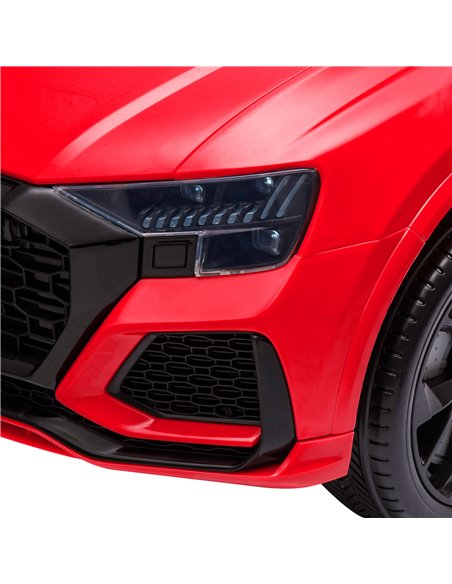 HOMCOM Compatible 6V Battery-powered Kids Electric Ride On Car Audi RS Q8 Toy with Parental Remote Control Music Lights USB MP3  - pic 5177 | FastDaddyshop