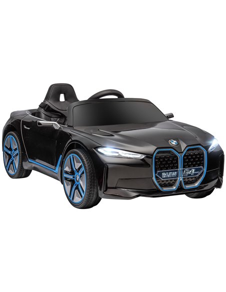 HOMCOM BMW i4 Licensed 12V Kids Electric Ride on Car, Black 370-294V70BK - pic 51849 | FastDaddyshop