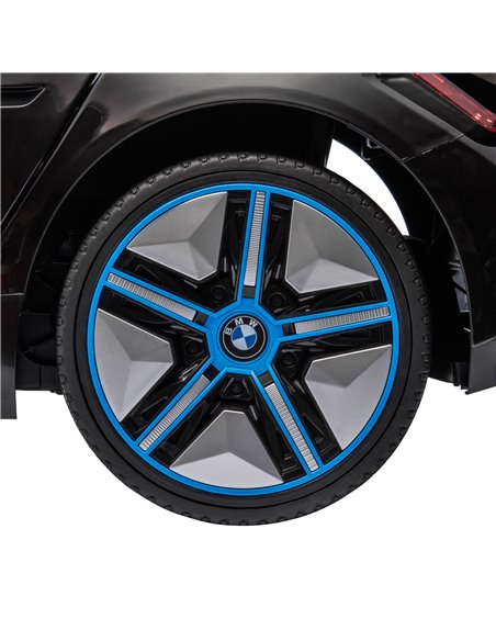 HOMCOM BMW i4 Licensed 12V Kids Electric Ride on Car w/ Remote Control, Powered Electric Car w/ Portable Battery, Music, Horn, H - pic 51857 | FastDaddyshop