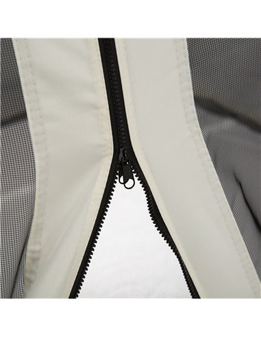 Outsunny Replacement Mesh Mosquito Netting Screen Walls for 10 x 10ft Patio Gazebo, 4-panel Sidewalls with Zippers (Wall Only, C