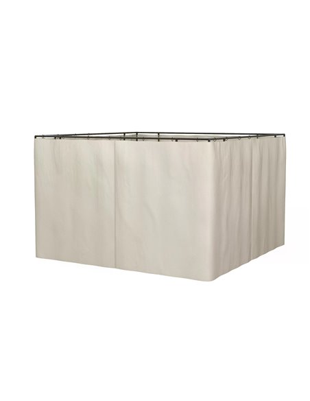 Outsunny 4 Pack Universal Gazebo Replacement Sidewalls, Beige 84C-226V02BG - pic 51930 | FastDaddyshop