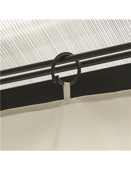 Outsunny 4 Pack Universal Gazebo Replacement Sidewalls Privacy Panel for Most 3 x 3m Gazebo Canopy Pavillion Outdoor Shelter Cur - pic 51938 | FastDaddyshop