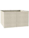 Outsunny 4 Pack Universal Gazebo Replacement Sidewalls, Beige 84C-226V01BG