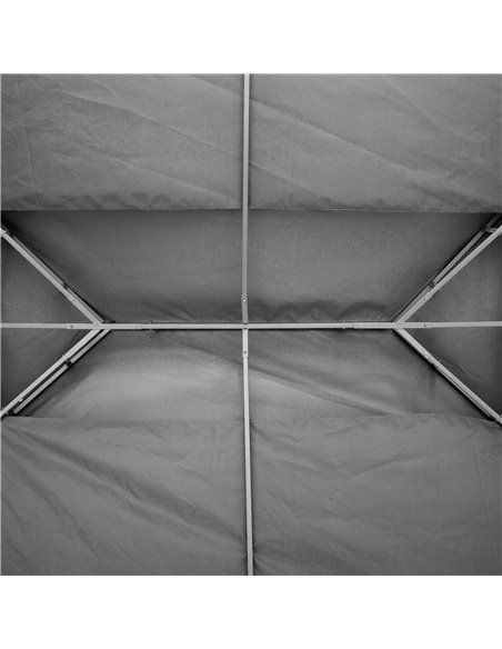 Outsunny Gazebo Replacement Canopy 3x4m, 2 Tier Roof, UV Protection Cover, Outdoor Awning, Light Grey. 84C-102MX - pic 51981 | FastDaddyshop