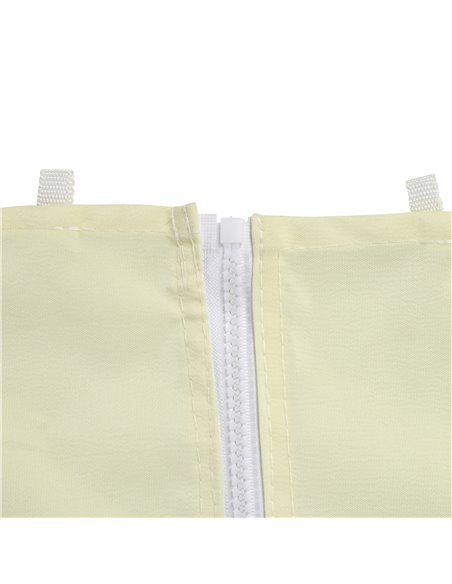 Outsunny Replacement Gazebo Curtain 4-Panel Sidewalls with Zipper for 3 x 3 (M) Yard Gazebos Canopy Tent Beige 84C-293BG - pic 52026 | FastDaddyshop