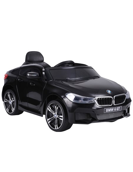 HOMCOM Kids Electric Ride On Car 6V Licensed BMW 6GT W/ Remote-Black - pic 5208 | FastDaddyshop