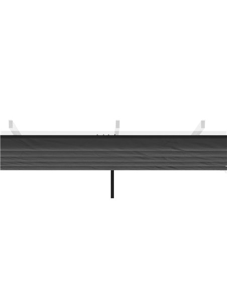 Outsunny Retractable Pergola Shade Cover, Replacement Canopy Fabric for 3 x 3 (m) Pergola, Gazebo Retractable Roof, Dark Grey 84 - pic 52107 | FastDaddyshop