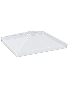 Outsunny 3 x 3 (m) Waterproof Cover for Gazebo, Clear Color 84C-426V00CR
