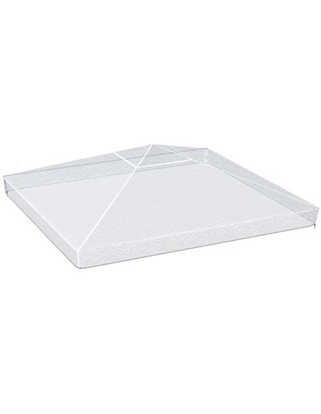 Outsunny 3 x 3 (m) Waterproof Cover for Gazebo, Clear Color 84C-426V00CR - pic 52110 | FastDaddyshop