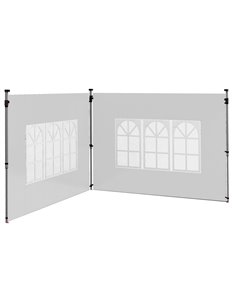 Outsunny Replacement for 3x3(m) or 3x4m Gazebo, 2 Pack, White 84C-458V00WT
