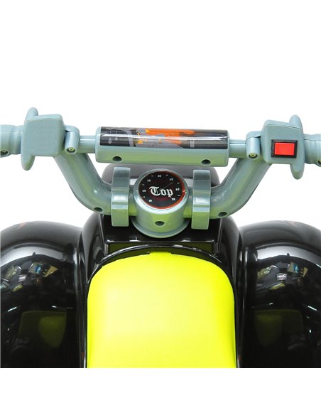 HOMCOM 6V Electric Quad Bike for Kids Ride on Car ATV for 1.5 - 3 Years Black - pic 5224 | FastDaddyshop