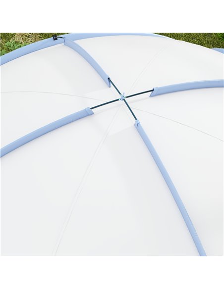 Outsunny 3.5 x 3.5M Camping Gazebo, Outdoor Event Shelter Dome Tent Garden Sun Shelter Patio Spire Arc Pavilion Camp Sun Shade,  - pic 52352 | FastDaddyshop