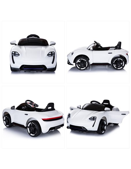 HOMCOM 6V Kids Electric Ride On Car-White  - pic 5237 | FastDaddyshop