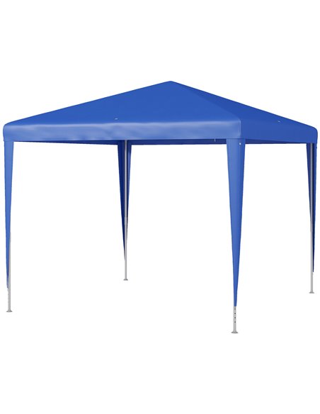 Outsunny 2.7m x 2.7m Garden Gazebo Marquee Party Tent, Blue 84C-432V02BU - pic 52407 | FastDaddyshop
