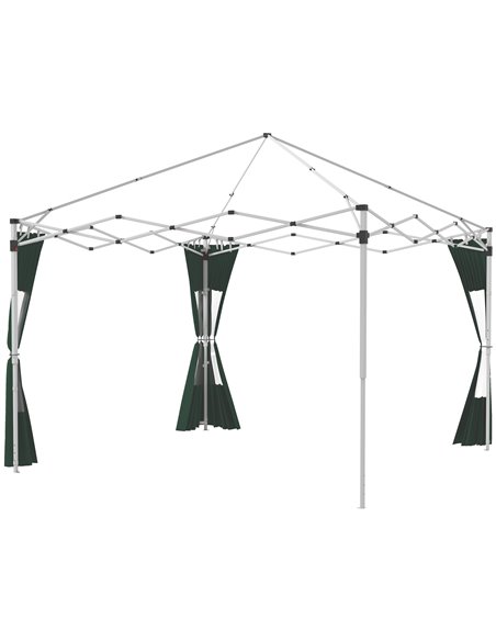 Outsunny Side Panels Replacement Set for 3x3(m) or 3x6m Gazebo, Green 84C-488V00GN - pic 52488 | FastDaddyshop