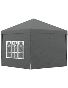 Outsunny 3 x 3 Meters Pop Up Water Resistant Gazebo, Grey 84C-430V00GY